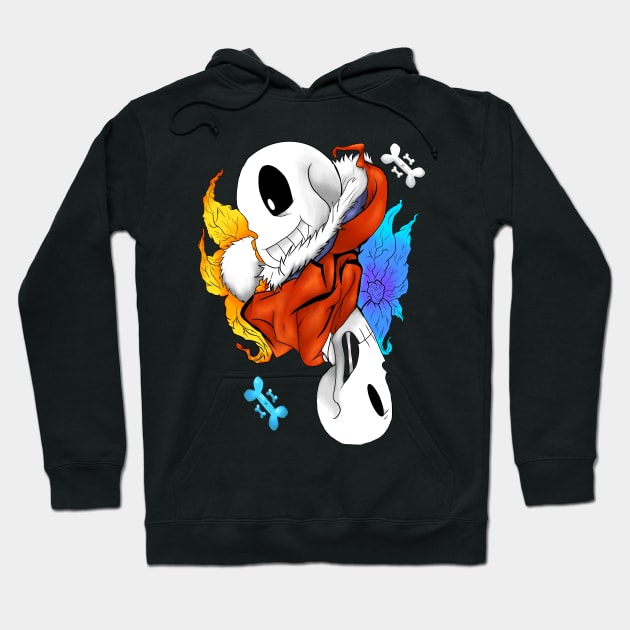 Sans and Papyrus -UNDERTALE- Hoodie by BlitzyDragon